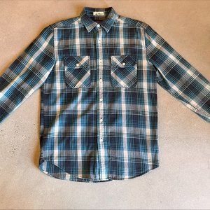 Pendelton Surf Shirt L/S Blue Plaid